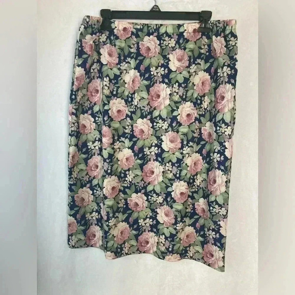 Haband‎ vintage floral skirt size 18w - Picture 5 of 5